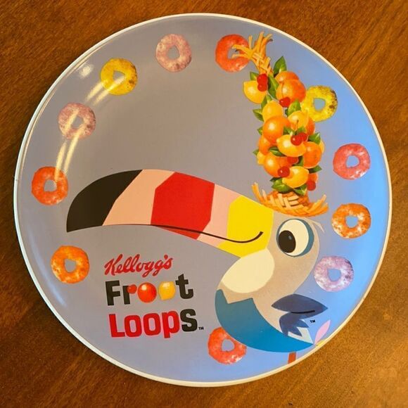 Collectible Kelloggs Fruit Loop Plate - Picture 1 of 3